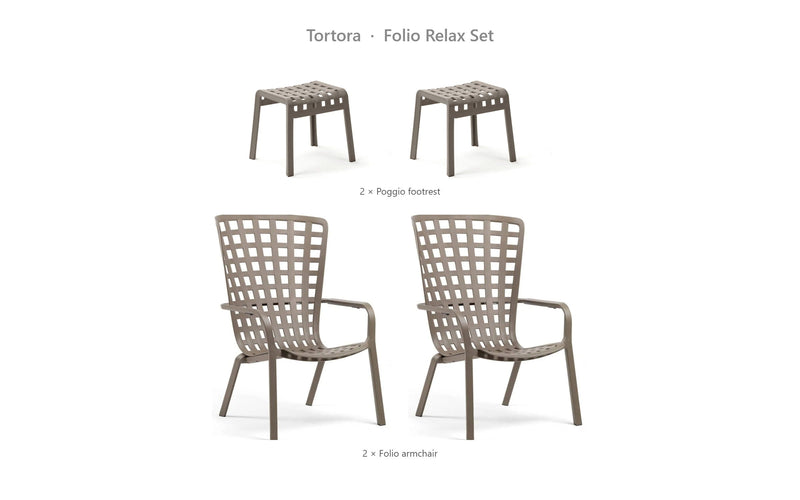 Load image into Gallery viewer, Nardi Folio Relax Set – Tortora
