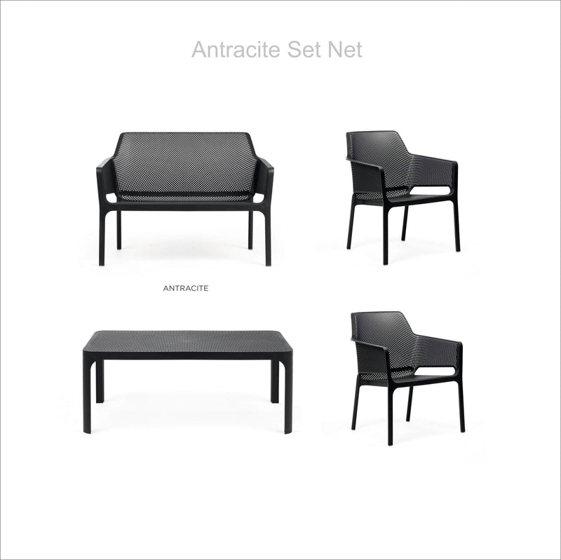 Load image into Gallery viewer, Nardi Net 4 Seater Garden Furniture Set - Custom Wood Designs
