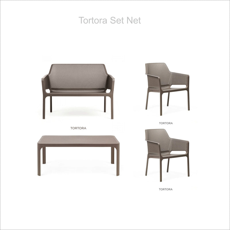 Load image into Gallery viewer, Nardi Net 4 Seater Garden Furniture Set - Custom Wood Designs
