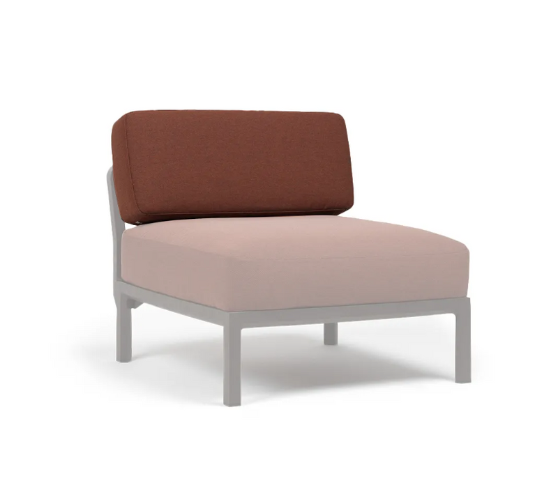 Load image into Gallery viewer, Maximo back cushion for sofa by Custom Wood Designs, outdoor sun umbrella sofa cushion, modular furniture, comfortable and supportive.
