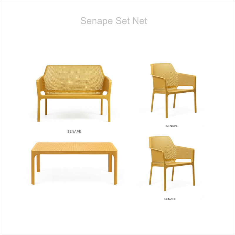 Load image into Gallery viewer, Nardi Net 4 Seater Garden Furniture Set - Custom Wood Designs
