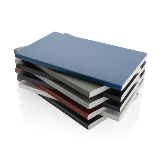A5 Softcover stone paper notebook pack of 25 Custom Wood Designs __label: Multibuy navy-a5-softcover-stone-paper-notebook-pack-of-25-53369794363735