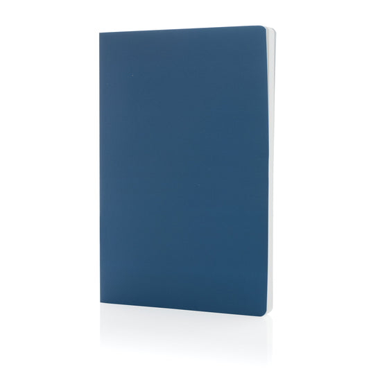 A5 Softcover stone paper notebook pack of 25 Custom Wood Designs __label: Multibuy navy-a5-softcover-stone-paper-notebook-pack-of-25-53369794625879