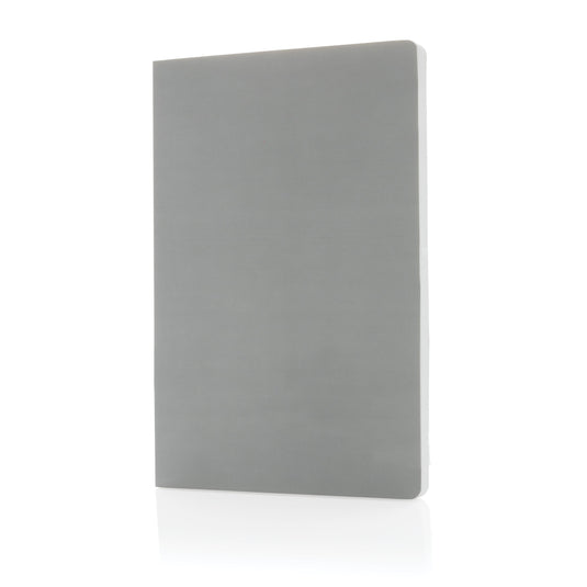 A5 Softcover stone paper notebook pack of 25 Grey Custom Wood Designs __label: Multibuy navy-a5-softcover-stone-paper-notebook-pack-of-25-53369907675479