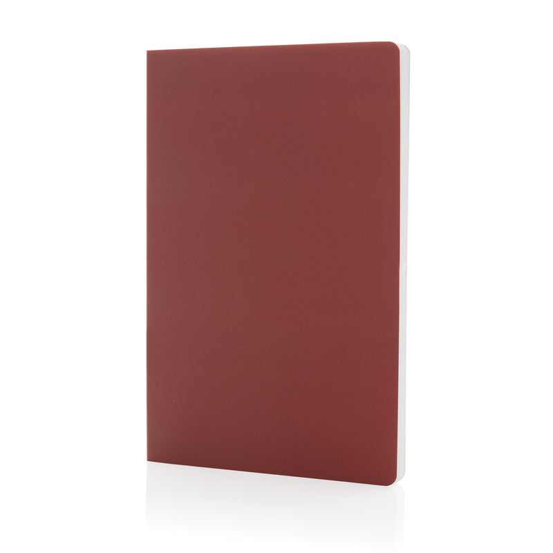 Load image into Gallery viewer, A5 Softcover stone paper notebook pack of 25 Red Custom Wood Designs __label: Multibuy navy-a5-softcover-stone-paper-notebook-pack-of-25-56094996922711
