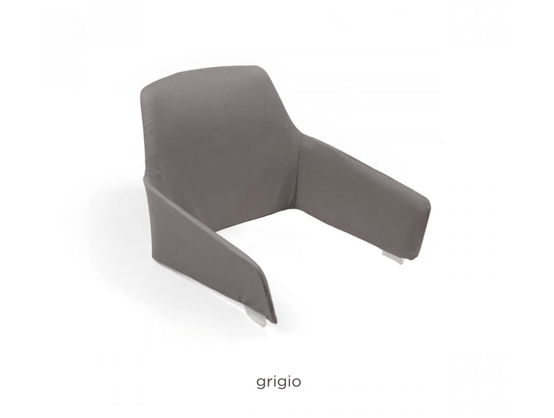 Load image into Gallery viewer, Net Relax Shell Cushion by Nardi - Custom Wood DesignsGray Nardi Net Relax Shell Cushion for patio furniture, showcasing its soft, textured surface and stylish design.Nardi Net Cushion Net Accessories24575209347415Grigio
