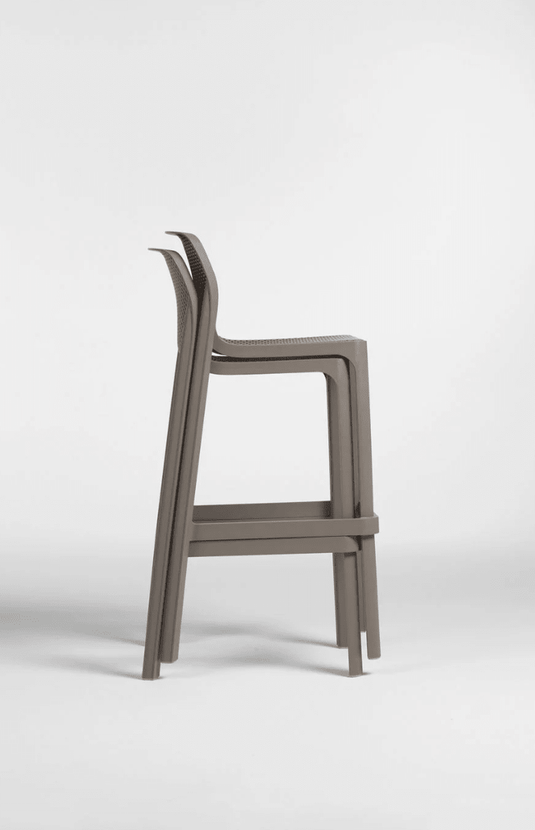 Net Stool Mini Outdoor Bar Stool by Nardi - Custom Wood DesignsNardi Tortora Net Stool Mini outdoor bar stool, stackable design, made of durable outdoor furniture material.Stool Outdoor Nardi24575206555127Senape