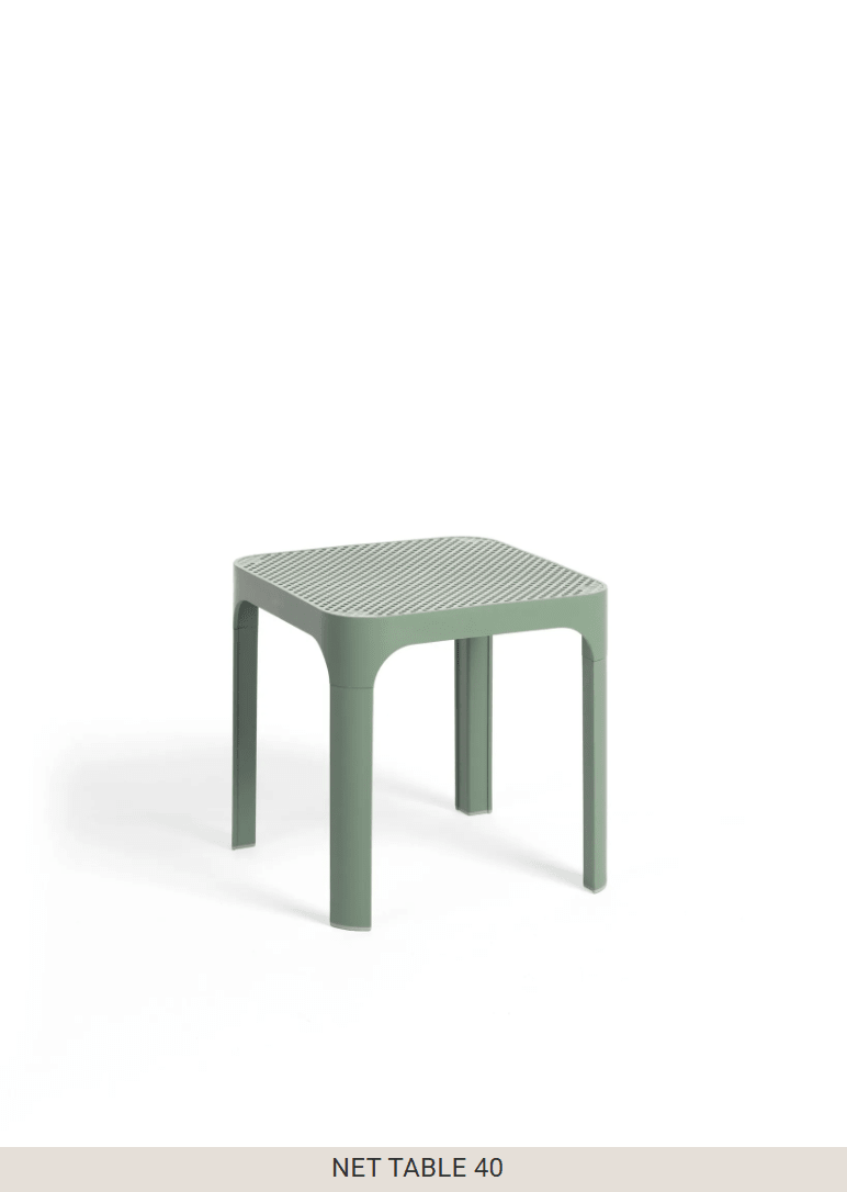 Load image into Gallery viewer, Net Table 40 Outdoor Side Table - Custom Wood DesignsNardi outdoor net side table with a sleek design, perfect for patio furniture and outdoor use.Nardi Table Outdoor24575202807863Menta
