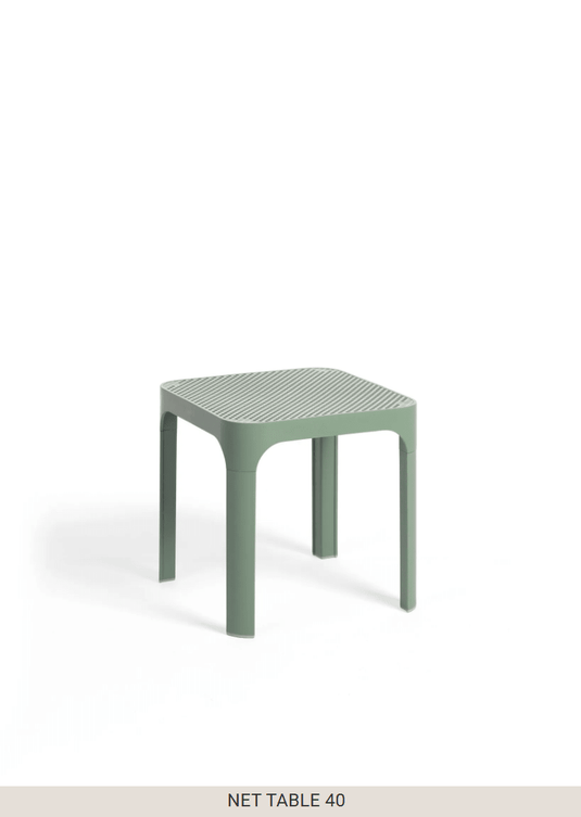 Net Table 40 Outdoor Side Table - Custom Wood DesignsNardi outdoor net side table with a sleek design, perfect for patio furniture and outdoor use.Nardi Table Outdoor24575202807863Menta