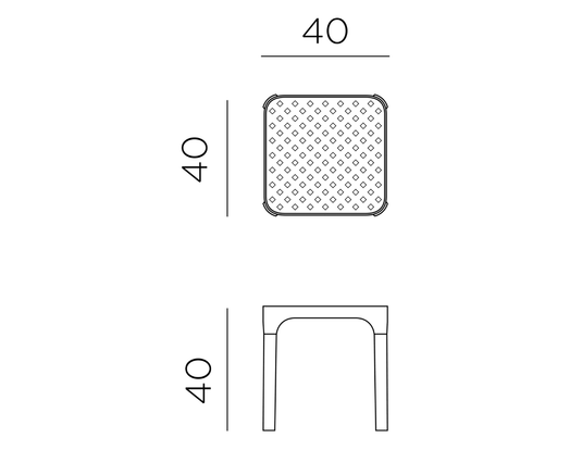Net Table 40 Outdoor Side Table - Custom Wood DesignsNardi Net Table 40 outdoor side table with a sleek, modern design for patio or garden use.Nardi Table Outdoor24575202775095Salice
