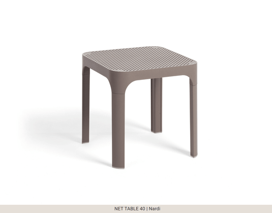Net Table 40 Outdoor Side Table - Custom Wood DesignsNardi Net Table 40 outdoor side table in tortora color, perfect for patio or garden furniture.Nardi Table Outdoor24575202642327Tortora