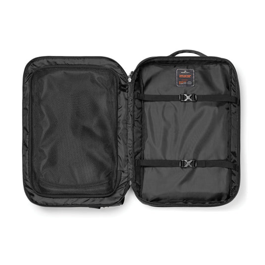 Nordic Drift RCS Travelling backpack 25L - Custom Wood DesignsNordic Drift RCS travelling backpack in black with multiple compartments, 25L capacity, designed for travel and daily use.Bags & TravelND200.0501rPET,rPETblack