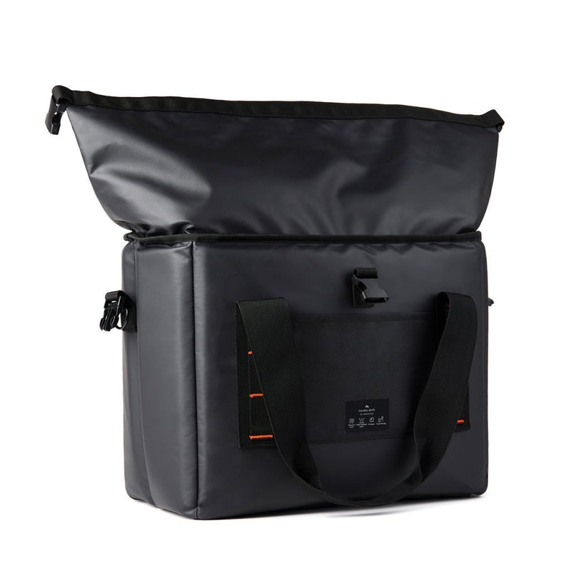 Load image into Gallery viewer, Nordic Drift RCS water-repellent cooler tote 22L - Custom Wood DesignsNordic Drift 22L RCS water-repellent cooler tote for outdoor use, featuring sturdy handles and compact design.OutdoorND210.0201Recycled polyester,Polyurethaneblack
