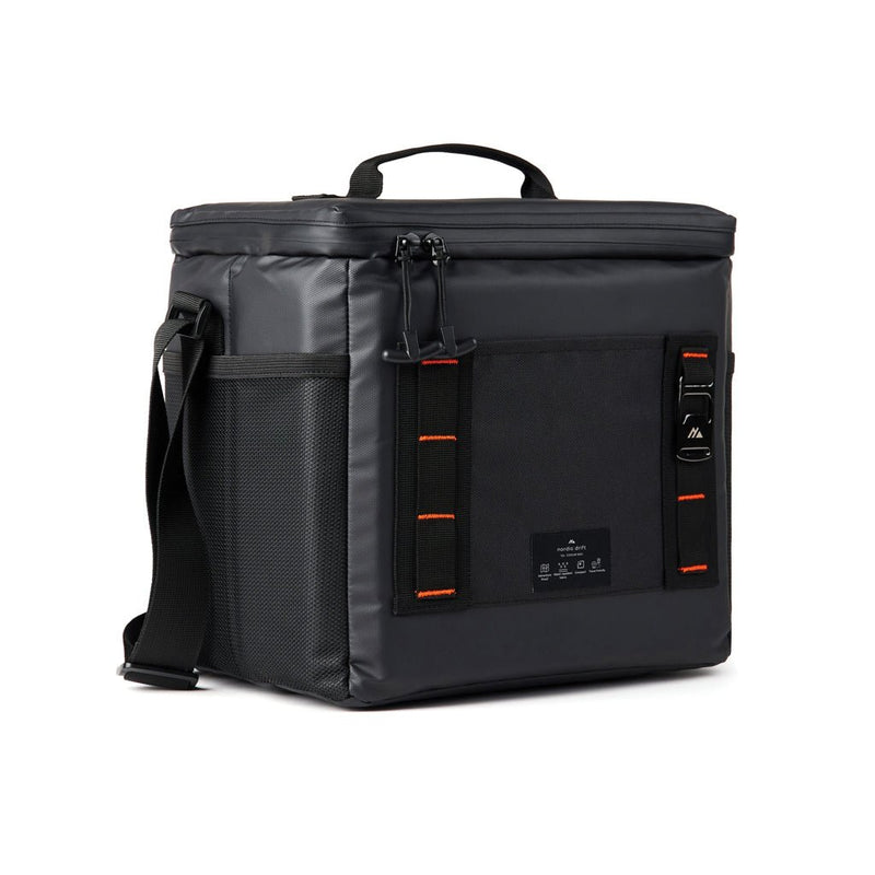 Load image into Gallery viewer, Nordic Drift Storm RCS water-repellent cooler bag 10L - Custom Wood DesignsNordic Drift Storm RCS water-repellent cooler bag in black, 10L outdoor cooler with insulated interior for keeping items coldOutdoorND210.0301Polyester,Polyurethaneblack
