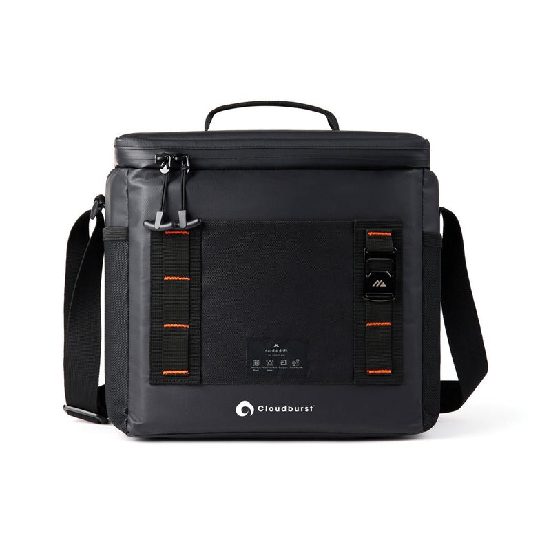 Load image into Gallery viewer, Nordic Drift Storm RCS water-repellent cooler bag 10L - Custom Wood DesignsNordic Drift Storm RCS water-repellent outdoor cooler bag, 10L, with insulated interior and durable zipper for outdoor activities.OutdoorND210.0301Polyester,Polyurethaneblack
