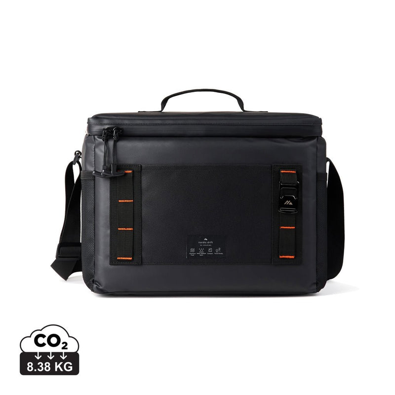 Load image into Gallery viewer, Nordic Drift Storm RCS water-repellent cooler bag 20L - Custom Wood DesignsNordic Drift Storm RCS 20L outdoor water-repellent cooler bag with insulated interior and adjustable shoulder strap.OutdoorND210.0401Polyester,Polyurethaneblack
