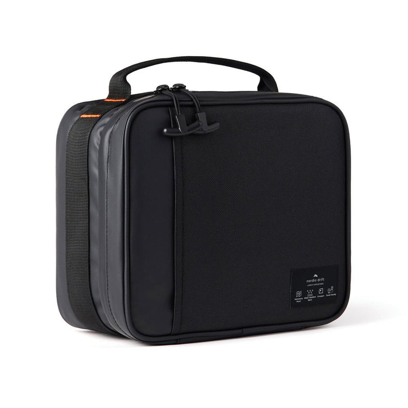 Load image into Gallery viewer, Nordic Drift Storm RCS water-repellent lunch cooler bag - Custom Wood DesignsNordic Drift Storm RCS outdoor water-repellent lunch cooler bag with insulated interior and carrying handle, black color.OutdoorND210.0501Polyester,Polyurethaneblack
