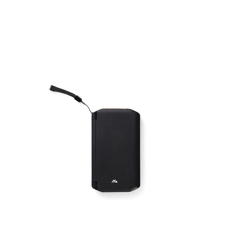 Load image into Gallery viewer, Nordic Drift Titan 10.000mAh solar powerbank with 3 panels - Custom Wood DesignsNordic Drift Titan 10,000mAh solar powerbank with three panels, portable phone and tablet charging accessory.Phone &amp; Tablet accessoriesND410.0001Recycled ABS,Recycled Polycarbonateblack
