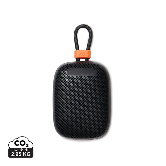 Nordic Drift Titan IP67 Water and Dustproof 5W Speaker - Custom Wood DesignsNordic Drift Titan 5W IP67 waterproof and dustproof audio speaker showing the compact black speaker with rugged design.AudioND440.0001Recycled ABS,Recycled Polyurethaneblack