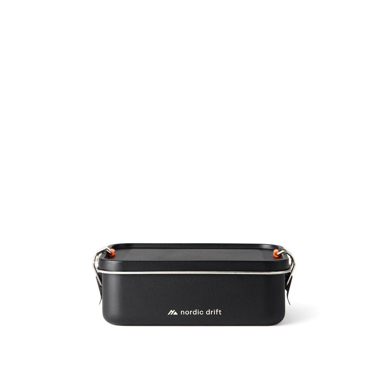 Load image into Gallery viewer, Nordic Drift Trail RCS Adventure Lunchbox 1200ML - Custom Wood DesignsNordic Drift Adventure Lunchbox 1200ML in durable, insulated design suitable for home and outdoor use.Home &amp; LivingND350.0001Recycled Stainless steel,Siliconeblack

