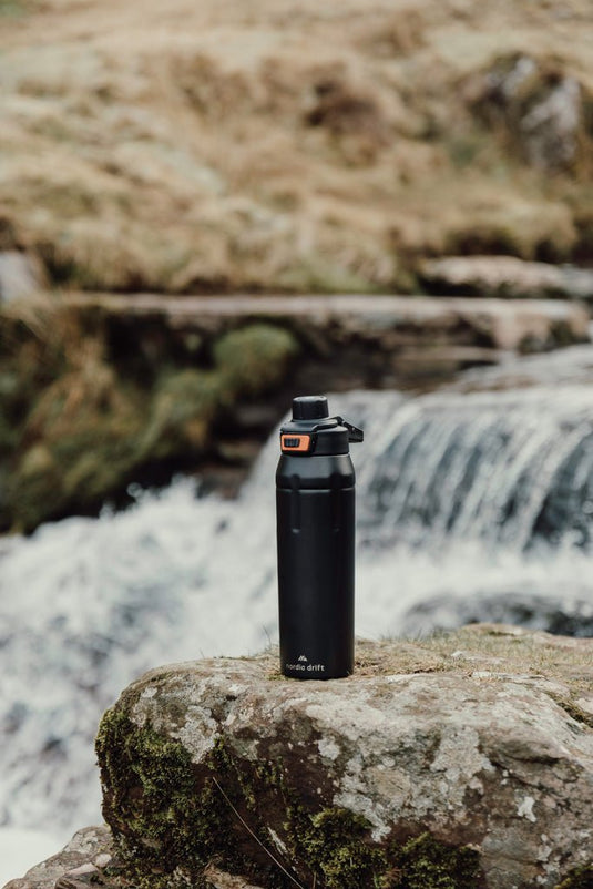 Nordic Drift Trail RCS Insulated Lockable Sports Bottle - Custom Wood DesignsNordic Drift insulated sports bottle with lockable lid, designed for outdoor drinking and trail hydration, in sleek black.DrinkwareND310.0101Recycled Stainless steel,Polypropyleneblack