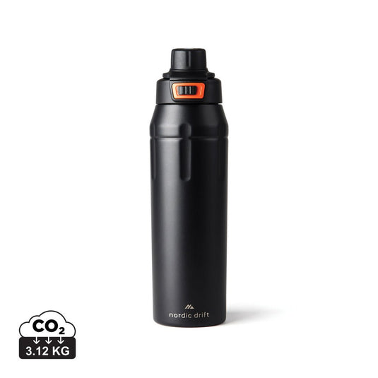 Nordic Drift Trail RCS Insulated Lockable Sports Bottle - Custom Wood DesignsNordic Drift insulated lockable sports bottle for drinks, featuring a sleek design and durable construction for active use.DrinkwareND310.0101Recycled Stainless steel,Polypropyleneblack
