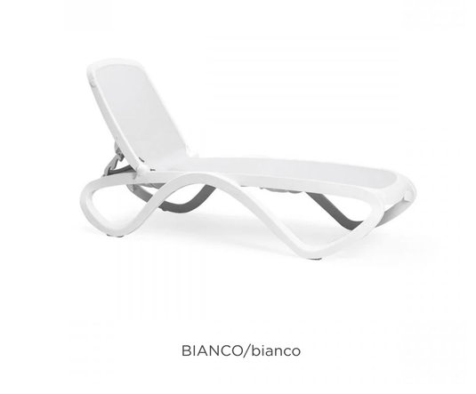 Omega Sun Lounger Stackable Outdoor Recliner - Custom Wood DesignsNardi Omega sun lounger stackable outdoor recliner with breathable fabric, ideal for poolside or patio relaxation.Sunlounger24575214447383Bianco Bianco