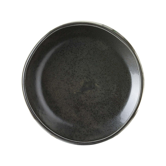 Onyx gourmet plate, 240mm - Custom Wood DesignsOnyx gourmet plate by Fine Dine, 240mm, elegant ceramic plate with a sleek black finish and detailed design for sophisticated dining.gourmet plate778784