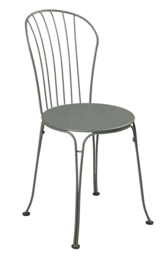 Load image into Gallery viewer, Fermob OPÉRA+ outdoor metal chair with a stylish design, suitable for garden or patio seating.
