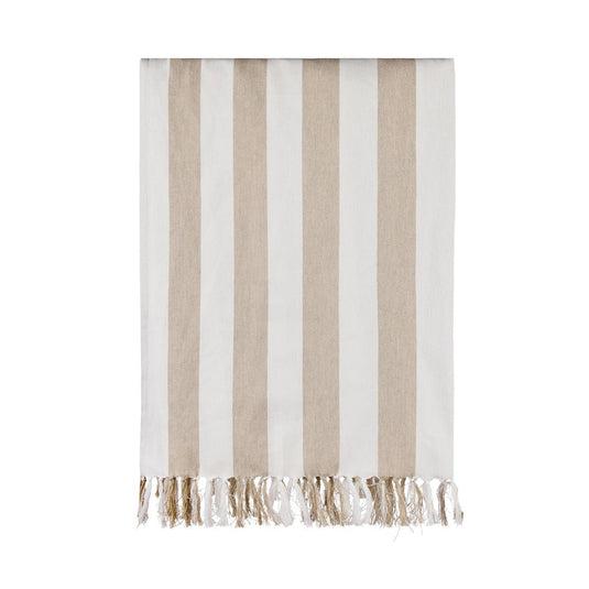 Ornos GRS hammam family towel - Custom Wood DesignsVinga Ornos GRS hammam family outdoor towel with textured fabric and vibrant striped design, suitable for beach or outdoor use.OutdoorV4502219Recycled cotton,Recycled polyesterbeige
