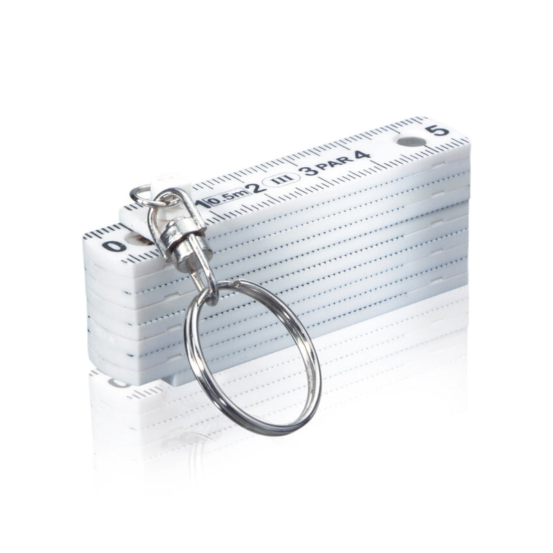 Load image into Gallery viewer, Mini folding rule from XD Collection, compact metal measuring tool for precise length measurements in tools and torch projects.
