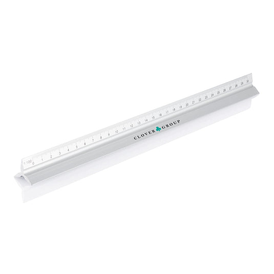 Aluminium triangle rule from XD Collection, 30cm long, measuring tool for precise drawing and technical work.