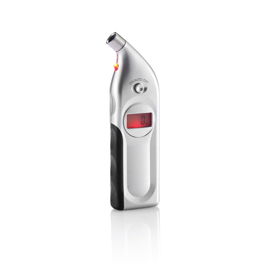 Digital tyre gauge from XD Collection, car safety tool showing digital display and pressure measurement for accurate tire readings.