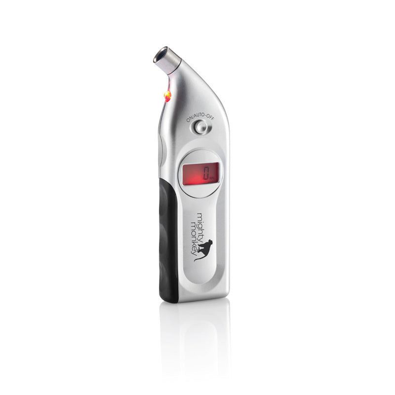 Load image into Gallery viewer, Digital tyre gauge from XD Collection for car safety, displaying pressure readings on a clear digital screen.
