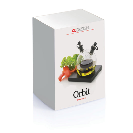 Orbit oil & vinegar set - Custom Wood Designs
