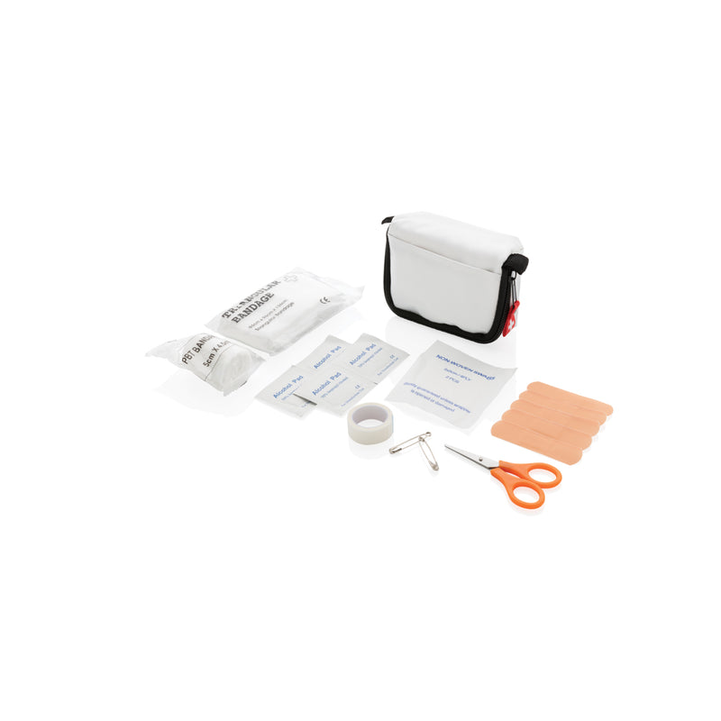 Load image into Gallery viewer, XD Collection car first aid set in a compact pouch, emergency medical supplies for vehicle safety and first aid needs.
