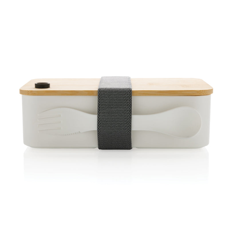 Load image into Gallery viewer, Lunchbox with wooden bamboo lid pack of 25 Custom Wood Designs p269.103__b_5_7c6da6c6-398e-4e53-b92e-d1c097876a34
