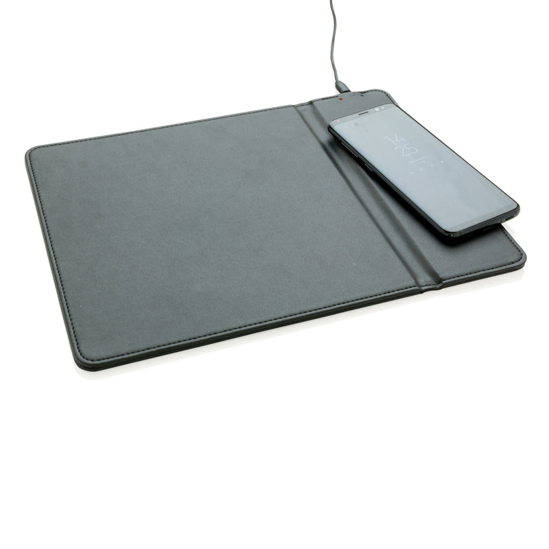 Load image into Gallery viewer, Mousepad with 5W wireless charging - Custom Wood Designs
