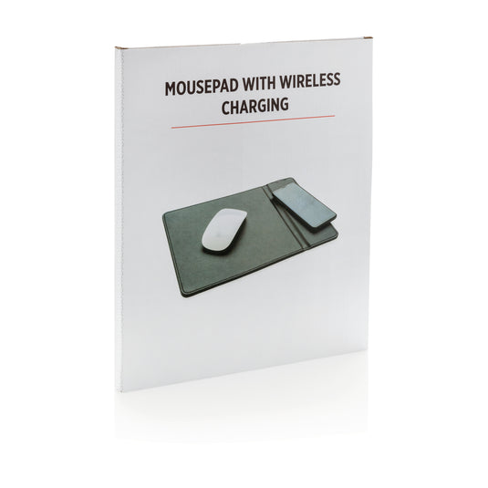 Mousepad with 5W wireless charging - Custom Wood Designs