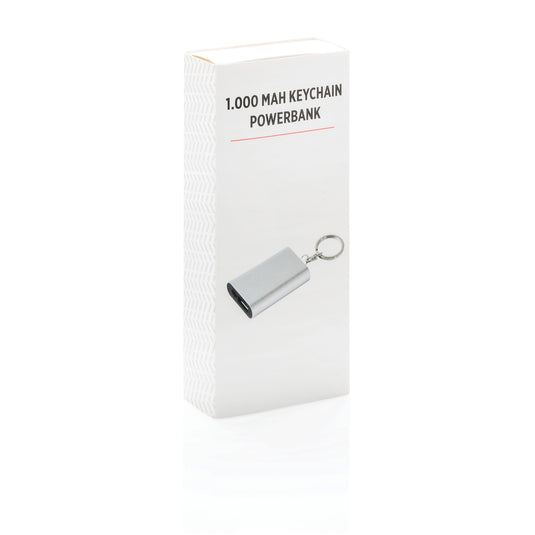 1.000 mAh keychain powerbank - Custom Wood Designs
