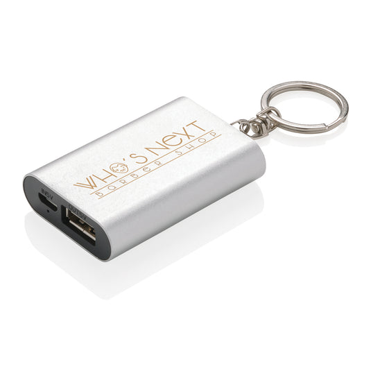 1.000 mAh keychain powerbank - Custom Wood Designs
