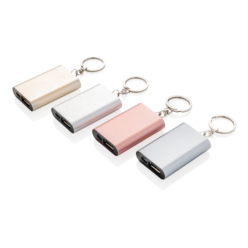 Load image into Gallery viewer, 1.000 mAh keychain powerbank - Custom Wood Designs
