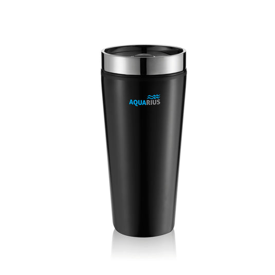 Leak proof tumbler from XD Collection, a durable drinkware item with a sleek design and secure lid for on-the-go beverages.