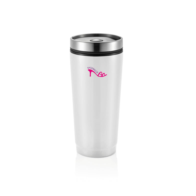 Load image into Gallery viewer, Leak proof tumbler from XD Collection, sleek drinkware with a secure lid, designed for on-the-go hydration.
