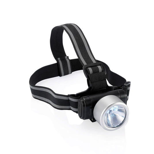 Everest headlight from XD Collection, a durable tools and torches accessory with adjustable straps and bright LED light.