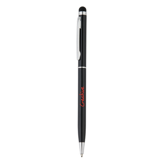 XD Collection thin metal stylus pen for tablets and smartphones, sleek writing instrument with precise touch capabilities.