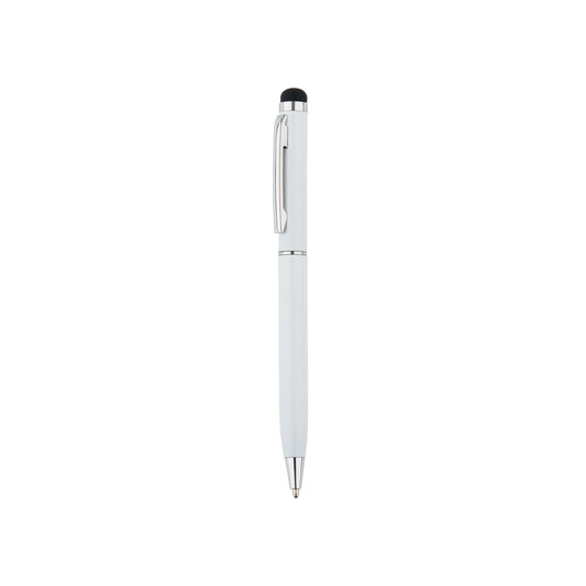 Thin metal stylus pen from XD Collection, writing instrument with sleek design and fine tip for touch screen devices.