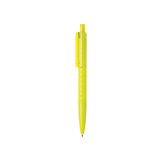 XD Collection X3 pen from the writing instruments collection, close-up of sleek black pen with silver accents.