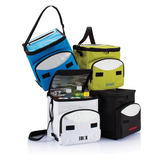 XD Collection outdoor foldable cooler bag with insulated interior, portable design, perfect for picnics and outdoor gatherings.