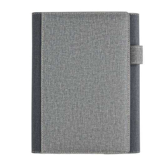 A5 Deluxe design notebook cover from XD Collection showing a stylish, textured leather cover with a sleek finish.